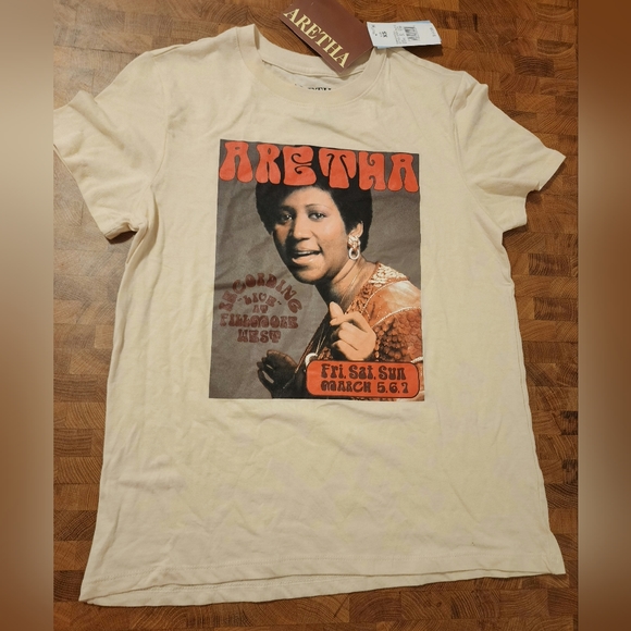 Aretha Franklin T-shirt Fri Sat Sun March 6, 7, 8 recording live - Picture 4 of 9